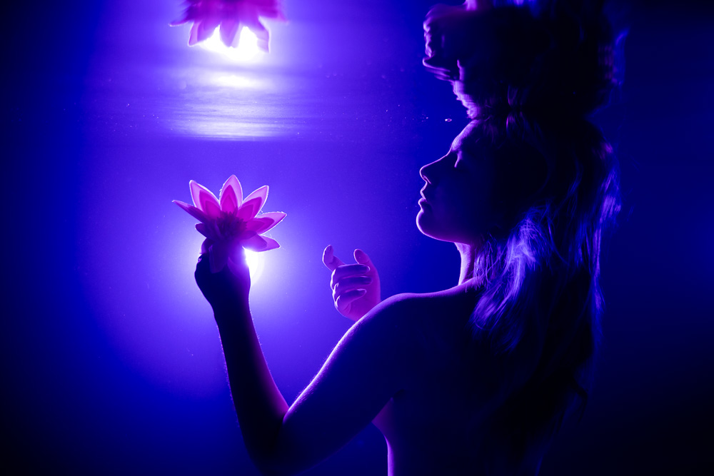 portrait photo underwater aquatique piscine Nantes Pays de la Loire