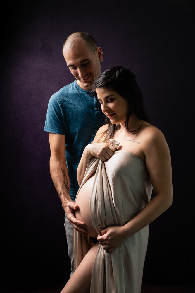 portrait grossesse Nantes Studio photographe