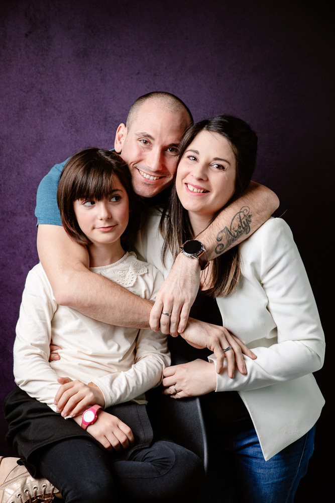 portrait famille studio Nantes photographe