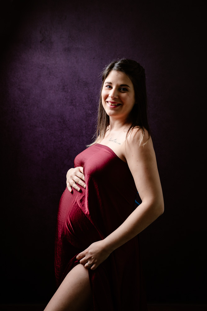 portrait grossesse Nantes Studio photographe