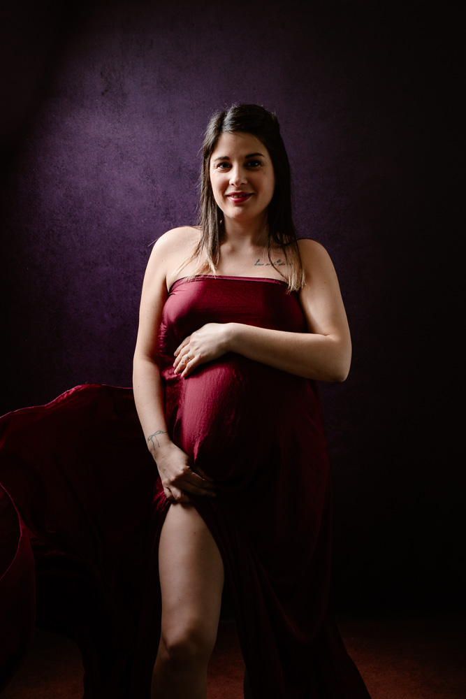 portrait grossesse Nantes Studio photographe