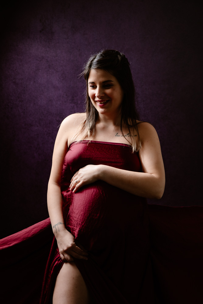 portrait grossesse Nantes Studio photographe