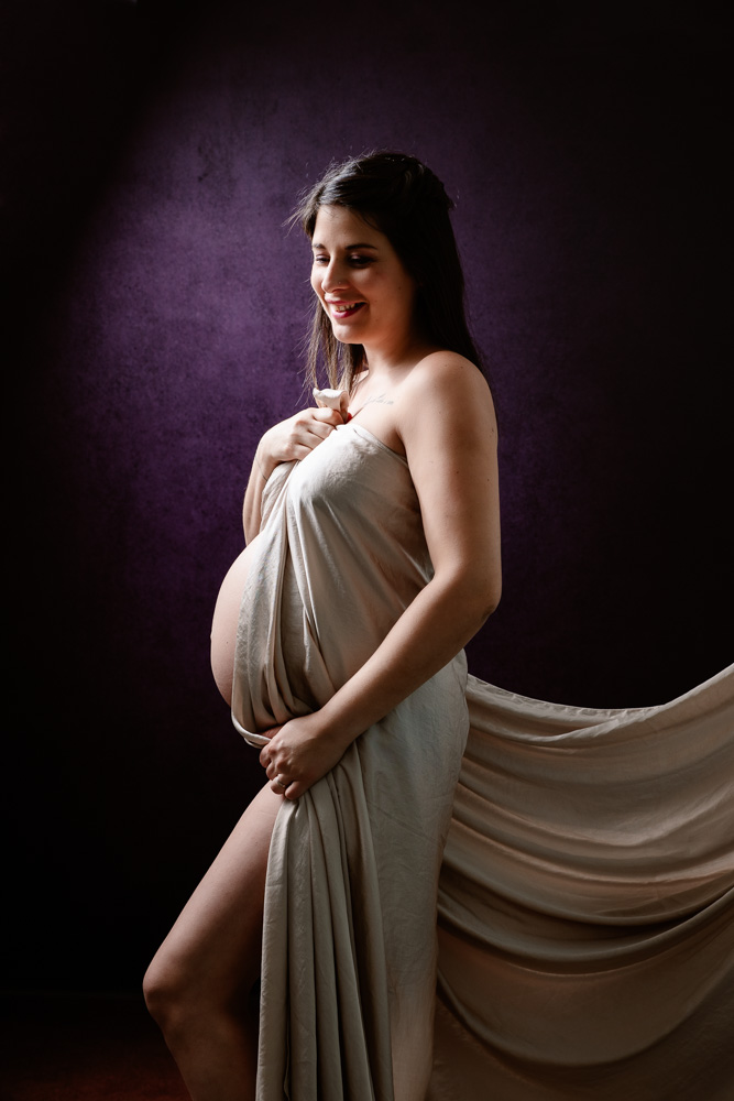 portrait grossesse Nantes Studio photographe
