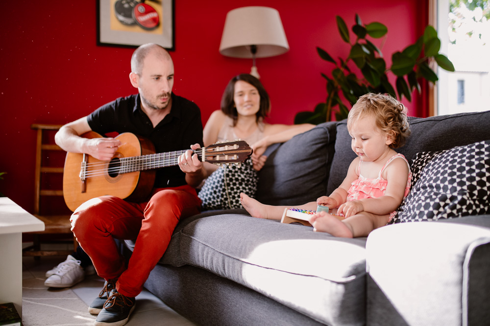 photographe lifestyle domicile famille Nantes
