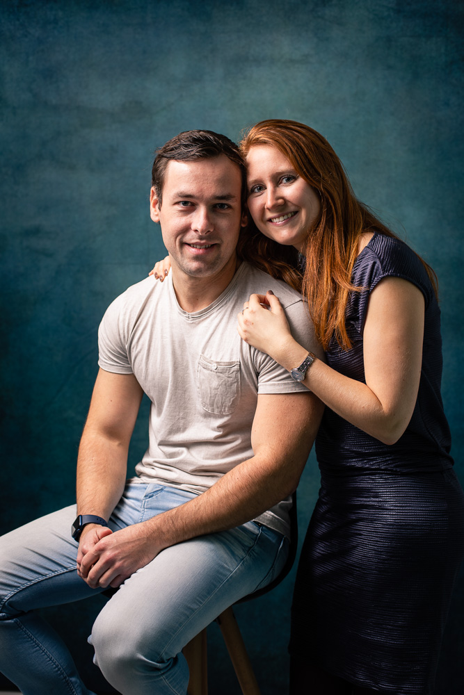Photos de couple en studio à Nantes