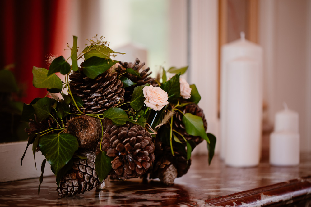 idées déco mariage hiver château de Vair