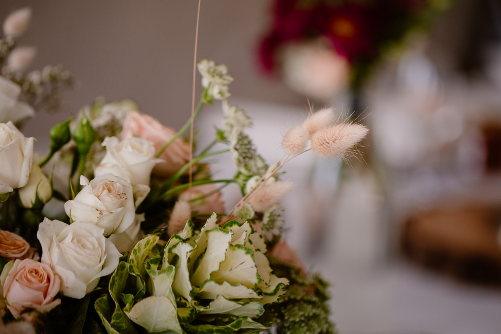 déco mariage hiver château de Vair