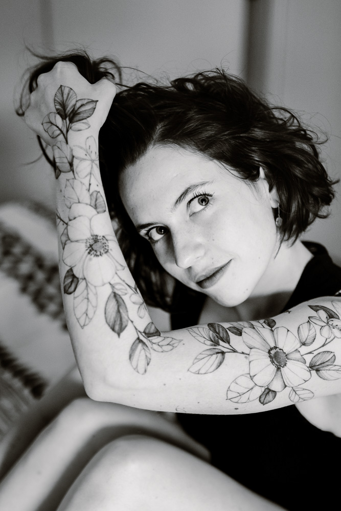 photographe boudoir Nantes cocooning femme à domicile