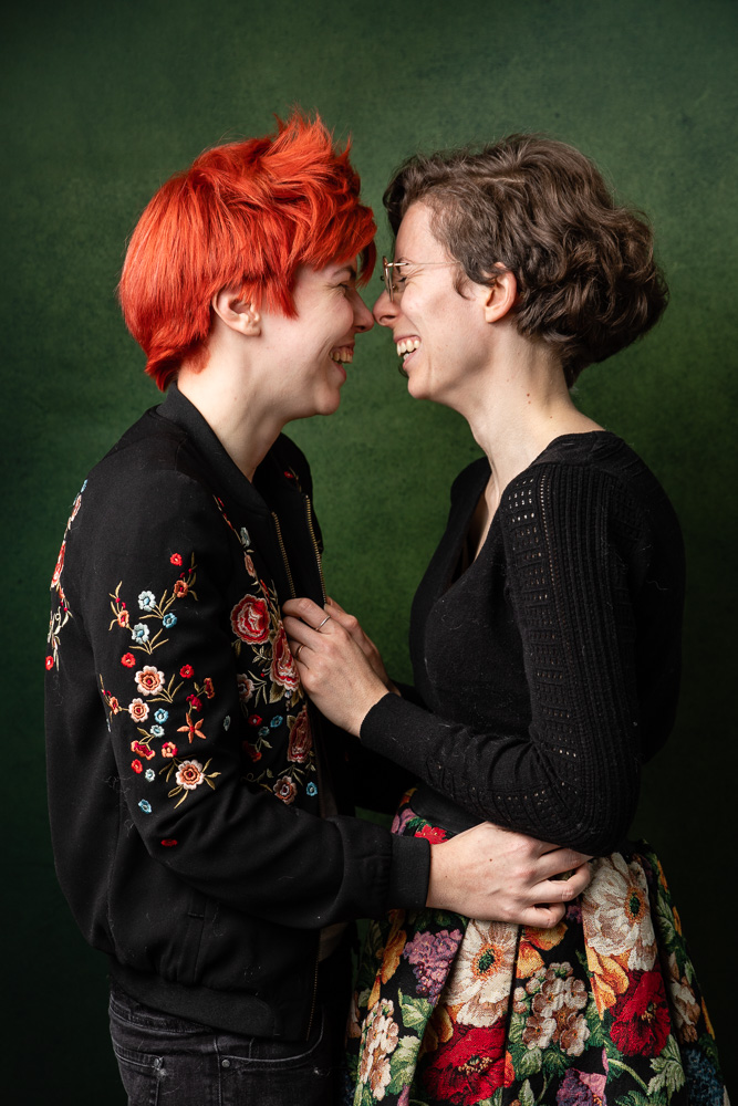 couple femme studio Saint-Herbain