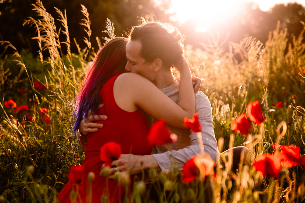 photographe couple Loire-Atlantique sunset